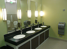 Octagon design and manufacture 'couture' cloakrooms.  We have the largest selection of finishes and styles.