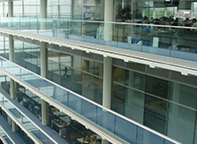 Office, studio and newsroom refurbishment for ITN, London.